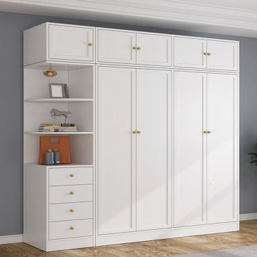 Tủ quần áo gỗ công nghiệp thiết kế hiện đại nhã nhặn TA-006